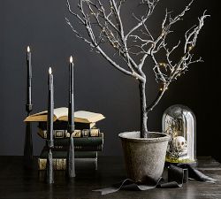 Flameless Drip Taper Candle