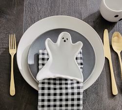 Gus the Ghost Stoneware Snack Bowls