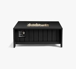 Malibu Metal Square Fire Pit Table (36")