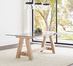 Ezra Glass Dining Table