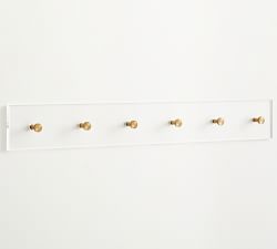 Acrylic Row Of Hooks