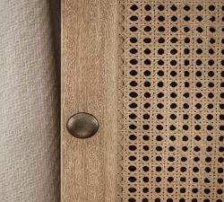 Sausalito Cane Armoire (40")