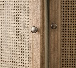 Sausalito Cane Armoire (40")