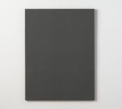 Linen Home Office Pinboard - Charcoal