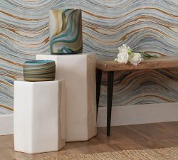 Croft Ceramic Outdoor Side Table (12"-15")