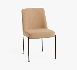 Layton Leather Metal Dining Chair