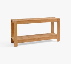 Malibu Teak Outdoor Console Table (60")