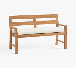 Malibu Teak Outdoor Porch Bench (54")