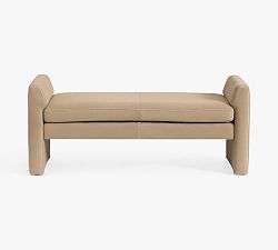 Max Leather Bench