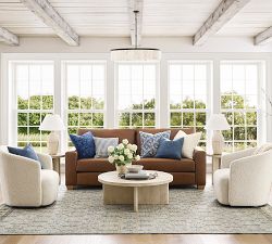 Windham Alabaster Tile Round Chandelier (30"-42")