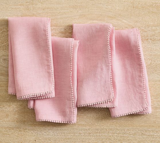 Monique Lhuillier Signature Napkins - Set of 4