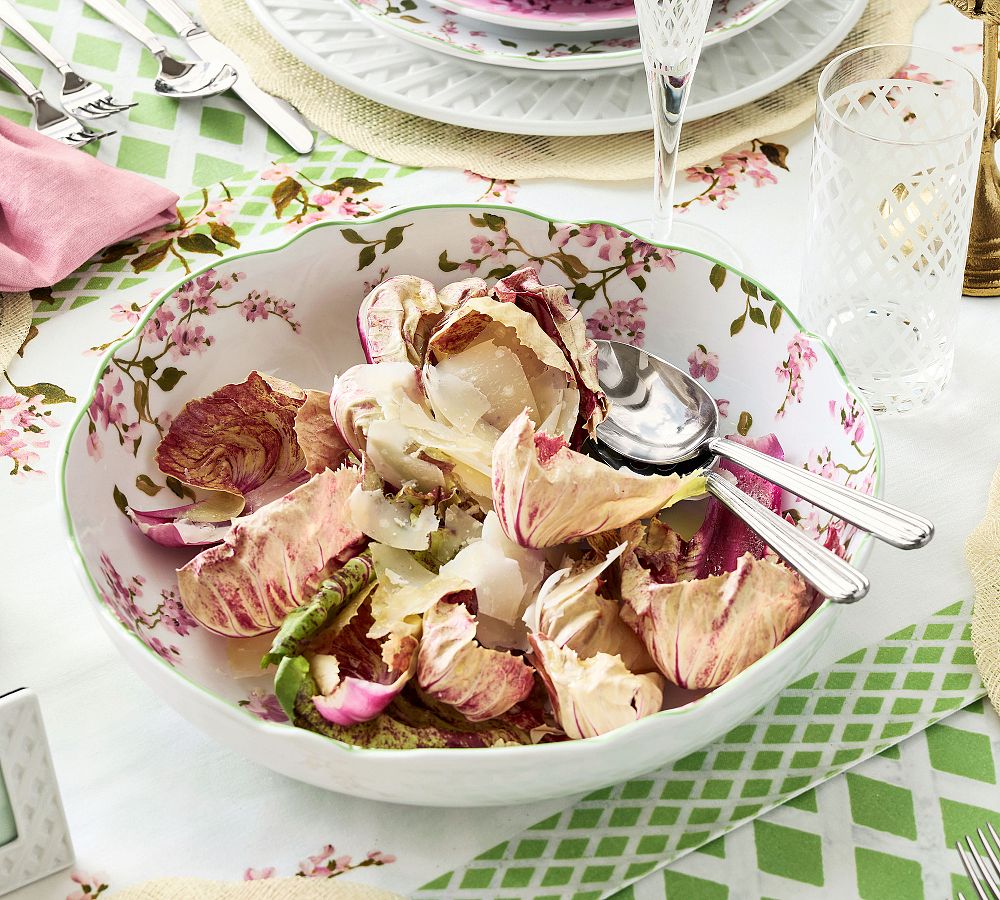 Monique Lhuillier Garden Trellis Porcelain Serving Bowl