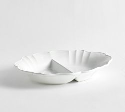 Monique Lhuillier Juliana Scalloped Multi-Condiment Serving Bowl