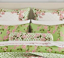 Monique Lhuillier Garden Trellis Bolster Pillow