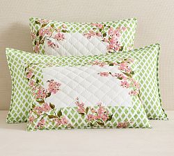 Monique Lhuillier Garden Trellis Quilted Sham