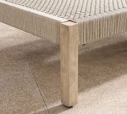 Indio Coastal Outdoor Stackable Chaise, Set of 2