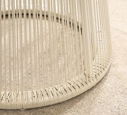 Lakewood Rope Round Outdoor Dining Table (48")