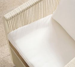 Lakewood Rope Swivel Outdoor Dining Chair