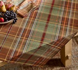 Woodrow Plaid Cotton Table Throw