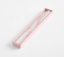 LoveShackFancy Floral Painted Taper Candles - Set of 2