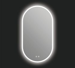 May Oval Lighted LED Mirror
