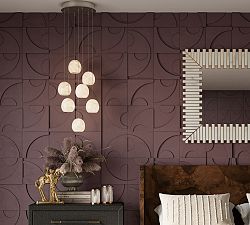 Leif 7-Light Alabaster Pendant (13")