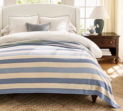 Heathered Stripe Blanket
