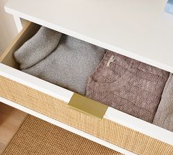 Westly Cane 6-Drawer Dresser (60")