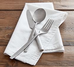 Astoria Tumbled Stainless Steel 12-Piece Flatware Set