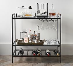 Hugo Metal Bar Console (35")