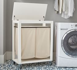 Aubrey Laundry Cart