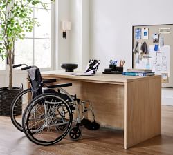 Pacific Executive Desk with Bookcase