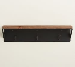 Trenton Shelf with Hooks (18")