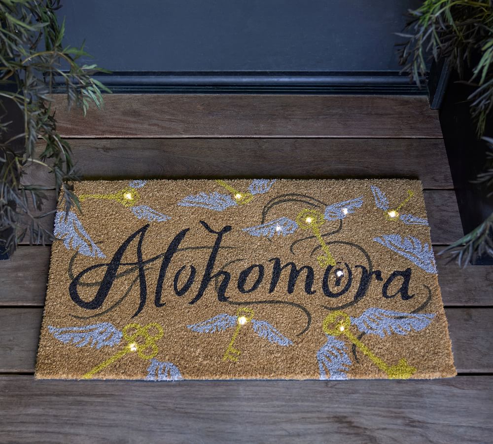 HARRY POTTER™ Alohomora Light Up Doormat | Pottery Barn