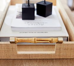 Lewis Raffia Tray