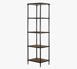 Juno Reclaimed Wood Etagere Bookcase (22")