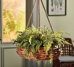 Rattan Hanging Basket Planters