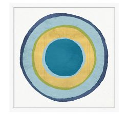 SoCal Rings Framed Print