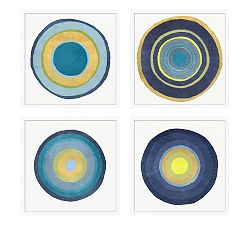 SoCal Rings Framed Print