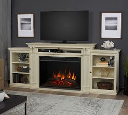 Trace Electric Fireplace Media Cabinet