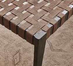 Woven Leather Daybed