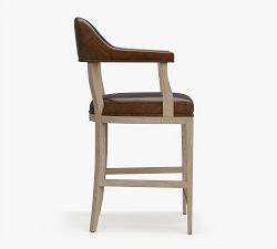 Windom Leather Stool