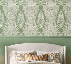 Kravet Heirloom Damask Wallpaper