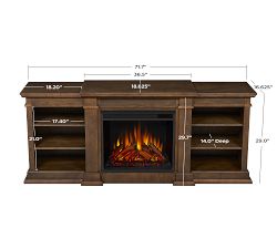Lori Electric Fireplace Media Cabinet