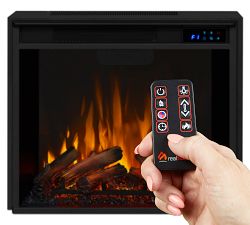 Lori Electric Fireplace Media Cabinet