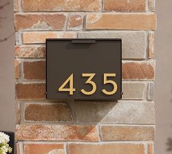 Post &amp; Porch Cubby Wall Mounted Mailbox