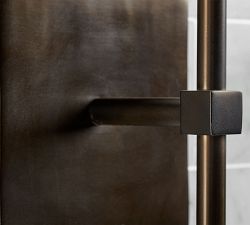 Rustic Torch Sconce (15")