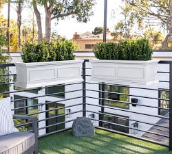 Veda Window Box Planters With Brackets