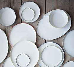 Abbesses Porcelain Small Bowls, Set of 4