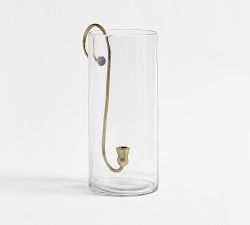 Arlo Brass Hurricane Candle Holder